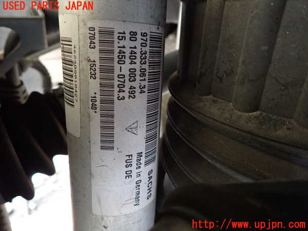 1UPJ-9232385075]ポルシェ・パナメーラ S E-ハイブリッド(970CGEA)左リアショックアブソーバー 中古_2