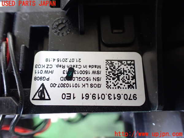 1UPJ-9232386720]ポルシェ・パナメーラ S E-ハイブリッド(970CGEA)コンビネーションスイッチ 中古_5