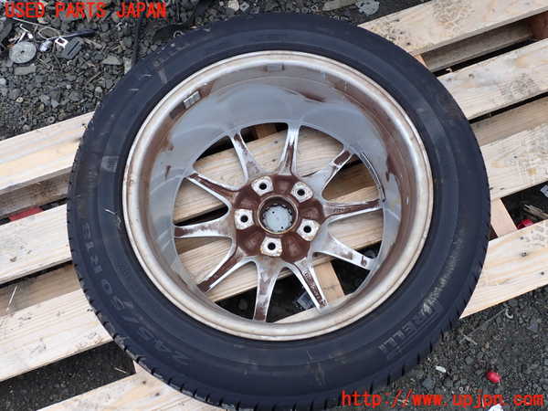 1UPJ-9232389041]ポルシェ・パナメーラ S E-ハイブリッド(970CGEA)タイヤ　ホイール　1本① 245/50R18 中古_3