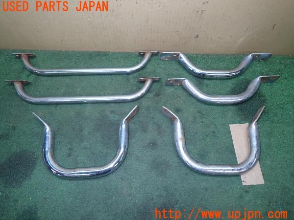 3UPJ=9232390012]三菱 ジープ(J59)社外 バーセット リフティングハンドル グラブバー アシストグリップ ステップ 中古_2