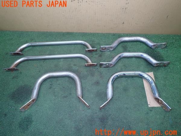 3UPJ=9232390012]三菱 ジープ(J59)社外 バーセット リフティングハンドル グラブバー アシストグリップ ステップ 中古_3