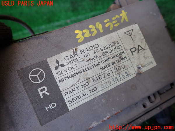 1UPJ-9232396470]三菱ジープ(J59)ラジオ 中古_4