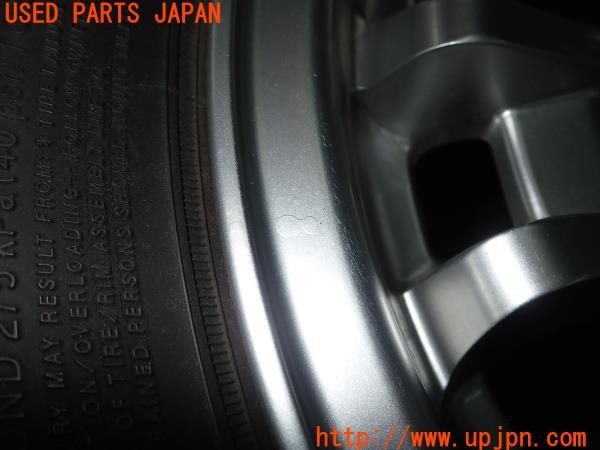 3UPJ=9232400916]ジムニーシエラ(JB43W 8型)WEDS KEELER ホイール 15×5.5J +5 PCD139.7 5穴 1本 中古_5