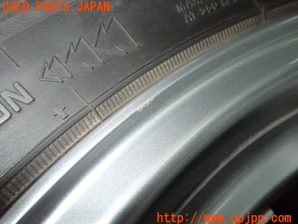 3UPJ=9232400962]ジムニーシエラ(JB43W 8型)WEDS KEELER ホイール 15×5.5J +5 PCD139.7 5穴 2本 中古_4