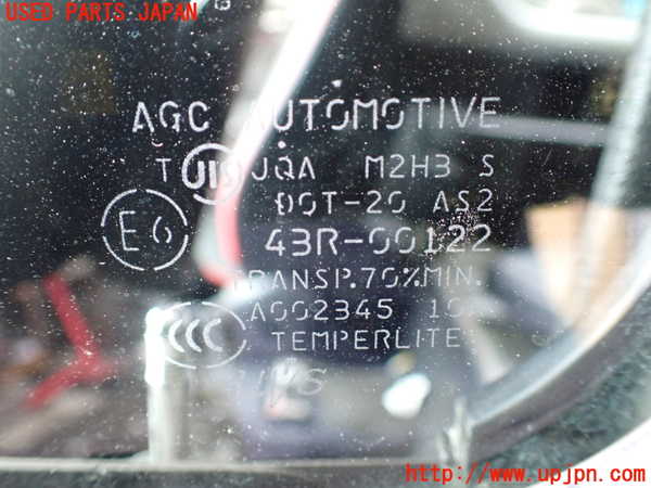 1UPJ-9232401260]ジムニー シエラ(JB43W)左ドア AGC M2H3 中古_5