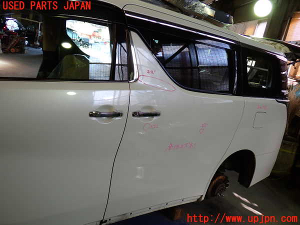 1UPJ-9232411320]ヴェルファイアハイブリッド(AYH30W)左後ドア NSG M4Q8 中古_2