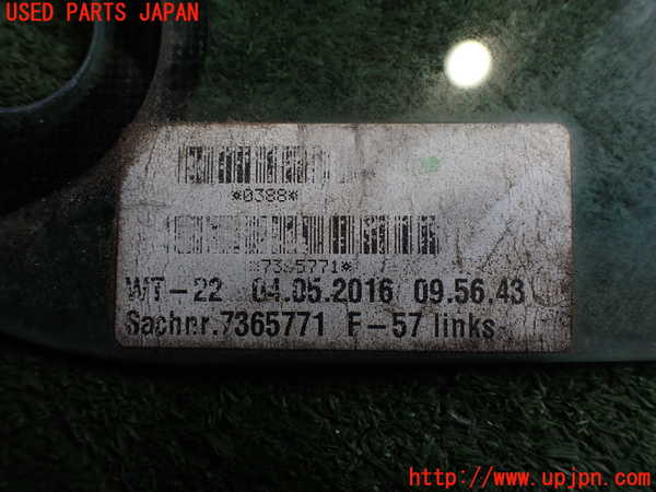 2UPJ-9232431382]BMW ミニ(MINI)クーパー コンバーチブル(WG15)(F57)左クォーターガラス 中古(43R-00049 M25)_3
