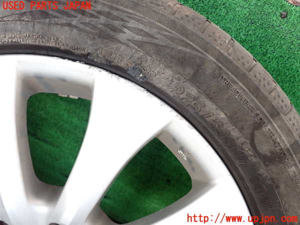 2UPJ-9232449036]レクサス・GS350(GRL10)タイヤ　ホイール　1本① 225/50R17 中古_3