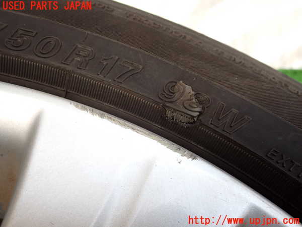 2UPJ-9232449038]レクサス・GS350(GRL10)タイヤ　ホイール　1本③ 225/50R17 中古_3