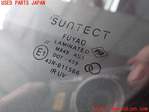 2UPJ-9232451195]アウディ・A1 スポーツバック(8XCHZ)フロントガラス (43R-011566 M848) 中古_3