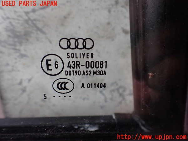 2UPJ-9232451290]アウディ・A1 スポーツバック(8XCHZ)右後ドア (43R-00081 M30A) 中古_3