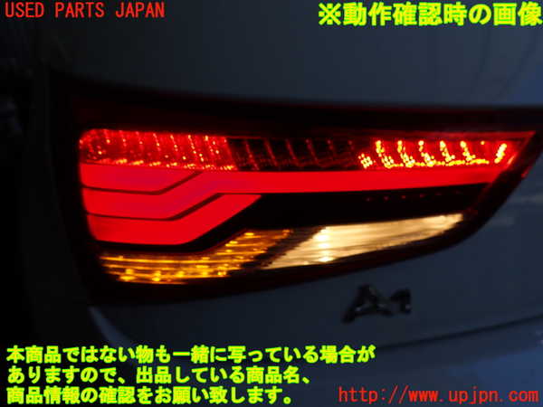 2UPJ-9232451536]アウディ・A1 スポーツバック(8XCHZ)左テールランプ 中古_4