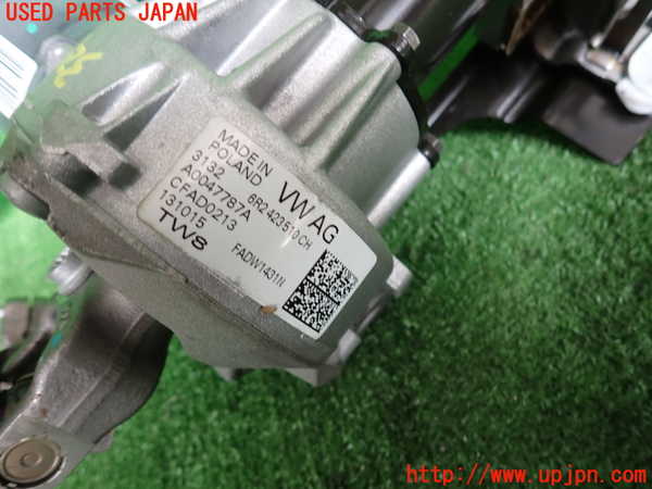 2UPJ-9232454260]アウディ・A1 スポーツバック(8XCHZ)ステアリングシャフト 中古_3