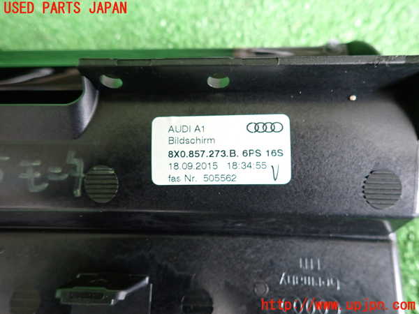 2UPJ-9232456629]アウディ・A1 スポーツバック(8XCHZ)モニター 中古_4