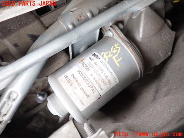 2UPJ-9232456770]アウディ・A1 スポーツバック(8XCHZ)フロントワイパーモーター 中古_2