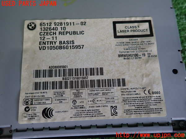 2UPJ-9232466480]BMW 116i(1A16)(F20)CDプレーヤー 中古_4