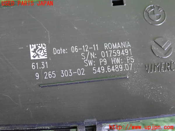 2UPJ-9232466285]BMW 116i(1A16)(F20)ライトスイッチ 中古_3