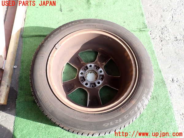 2UPJ-9232469034]BMW 116i(1A16)(F20)タイヤ　ホイール　1本④ 205/55R16 中古_4