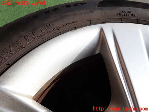 2UPJ-9232469033]BMW 116i(1A16)(F20)タイヤ　ホイール　1本③ 205/55R16 中古_3