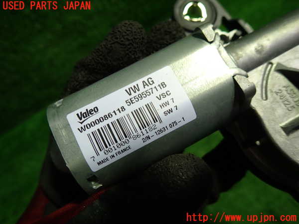 1UPJ-9232486775]アウディ・Q3 スポーツバック(F3DPC)リアワイパーモーター 中古_2