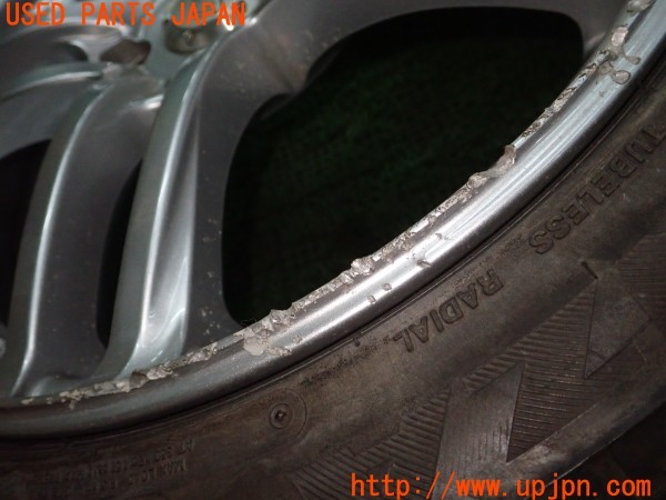 3UPJ=9232490918]シビック タイプR(FD2)後期 YOKOHAMA WHEEL AVS MODEL T5 タイヤホイール② 17×7.5J +52 PCD114.3 5穴 2本 中古_3