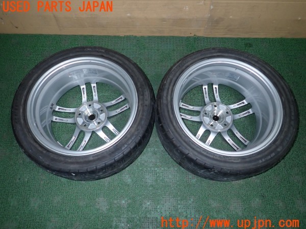 3UPJ=9232490918]シビック タイプR(FD2)後期 YOKOHAMA WHEEL AVS MODEL T5 タイヤホイール② 17×7.5J +52 PCD114.3 5穴 2本 中古_5