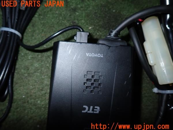 3UPJ=9232500503]86(BRZ)(ZN6 D型)純正ビルトイン 08686-00243 ETC車載器 中古_3
