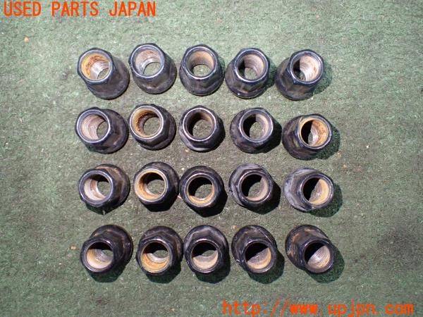 3UPJ=9232500968]86(BRZ)(ZN6 D型)KYO-EI 協永産業 Kics KYOKUGEN 極限 ホイールナット 7角 ショート 貫通 M12×P.125 20個 中古_2