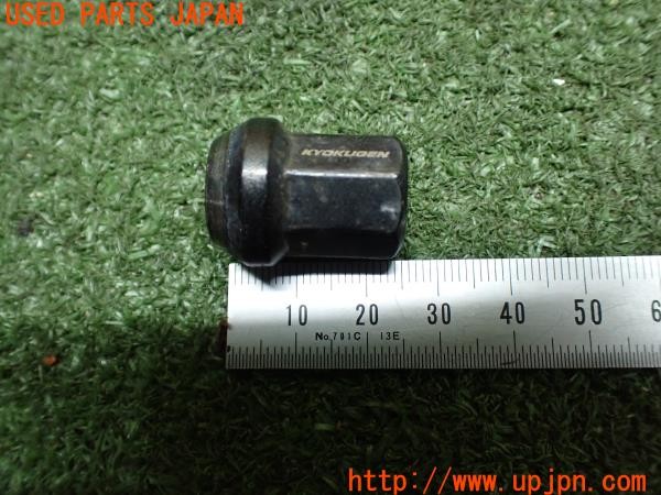 3UPJ=9232500968]86(BRZ)(ZN6 D型)KYO-EI 協永産業 Kics KYOKUGEN 極限 ホイールナット 7角 ショート 貫通 M12×P.125 20個 中古_5