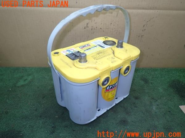 3UPJ=9232510554]ハマーH2(不明)OPTIMA BATTERIES オプティマ YELLOWTOP YT U-4.2 バッテリー 中古_2