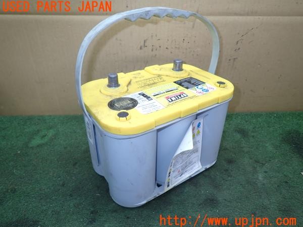 3UPJ=9232510554]ハマーH2(不明)OPTIMA BATTERIES オプティマ YELLOWTOP YT U-4.2 バッテリー 中古_3