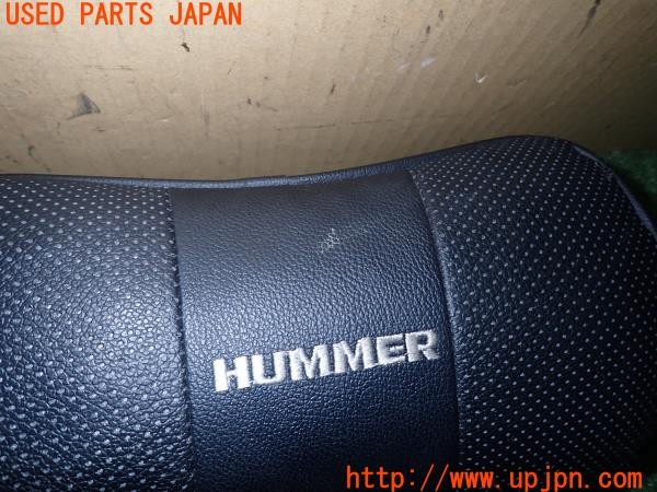 3UPJ=9232510650]ハマーH2(不明)社外 ヘッドレストパッド ネックピロー シートベルトパッド 中古_3