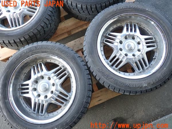 3UPJ=9232510921]ハマーH2(不明)Sporza Wheels ホイール 20×9.5JJ +10 PCD165.1 8穴 4本 中古_2