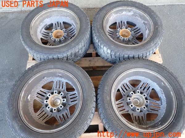 3UPJ=9232510921]ハマーH2(不明)Sporza Wheels ホイール 20×9.5JJ +10 PCD165.1 8穴 4本 中古_5