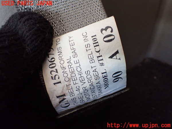 1UPJ-9232517155]ハマーH2(不明)右2列目シートベルト 中古_2