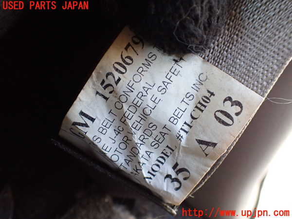 1UPJ-9232517185]ハマーH2(不明)左2列目シートベルト 中古_2