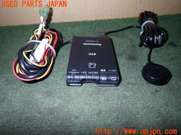 3UPJ=9232530503]キャデラック XT5(C1UL)Panasonic パナソニック CY-ET925KD ETC車載器 中古_2