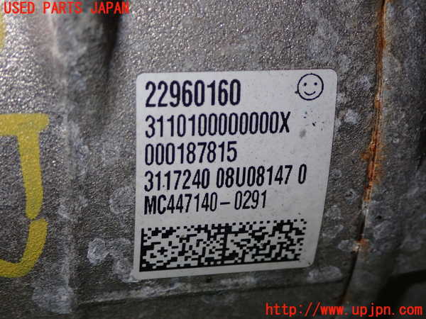 1UPJ-9232536025]キャデラック・XT5 クロスオーバー(C1UL)エアコンコンプレッサー 中古_2