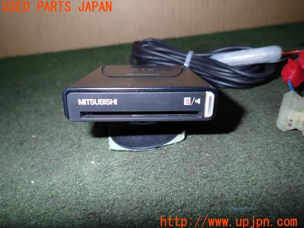 3UPJ=9232540503]パジェロ(V98W)ミツビシ 三菱電機 EP-9U53V ETC車載器 中古_2