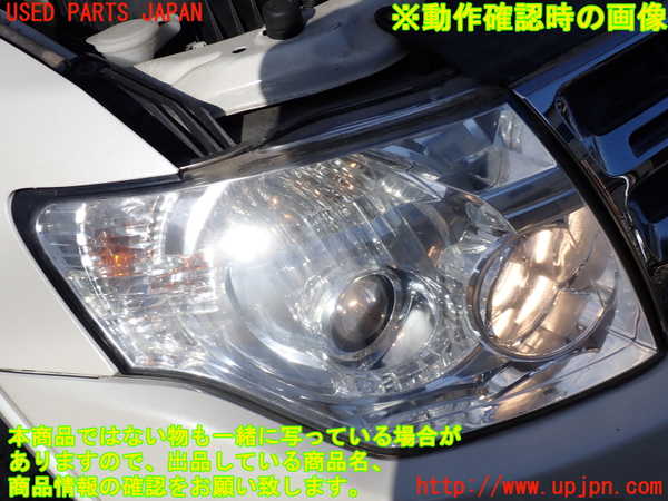 1UPJ-9232541130]パジェロ(V98W)右ヘッドライト ハロゲン 中古_4
