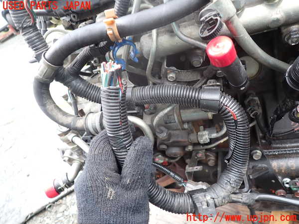 1UPJ-9232542010]パジェロ(V98W)エンジン 4M41 4WD 中古_3