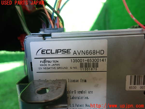 1UPJ-9232546589]パジェロ(V98W)カーナビゲーション HDD 中古_4