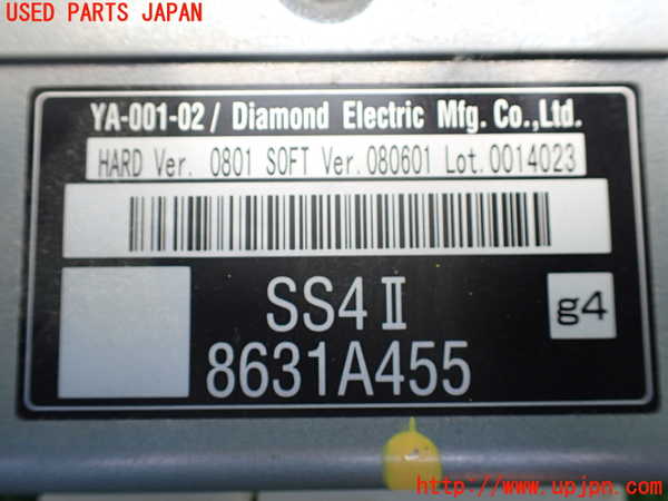 1UPJ-9232546147]パジェロ(V98W)コンピューター2 (8631A455) 中古_2