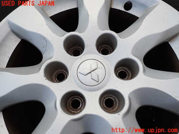 1UPJ-9232549037]パジェロ(V98W)タイヤ　ホイール　1本② 265/65R17 中古_2