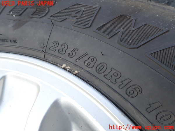 1UPJ-9232559033]ハイラックスサーフ(RZN185W)タイヤ　ホイール　1本③ 235/80R16 中古_3