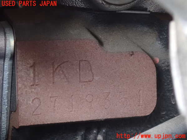 2UPJ-9232562010]ハイエースバン200系(KDH206V)エンジン 1KD-FTV 4WD 中古_4