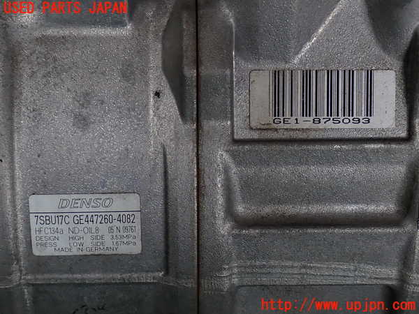 2UPJ-9232586025]BMW 535i(FR35)エアコンコンプレッサー 中古_3