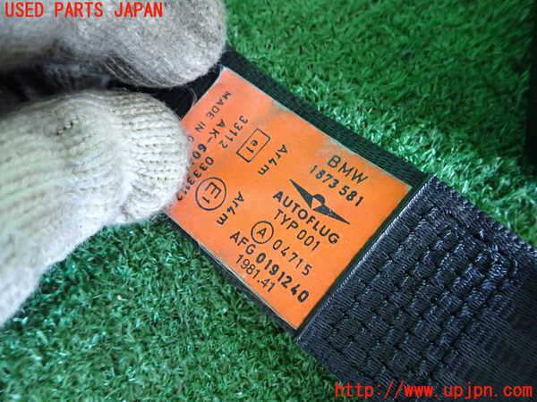 2UPJ-9232597045]BMW 520i (E28)(不明)運転席シートベルト 中古_2