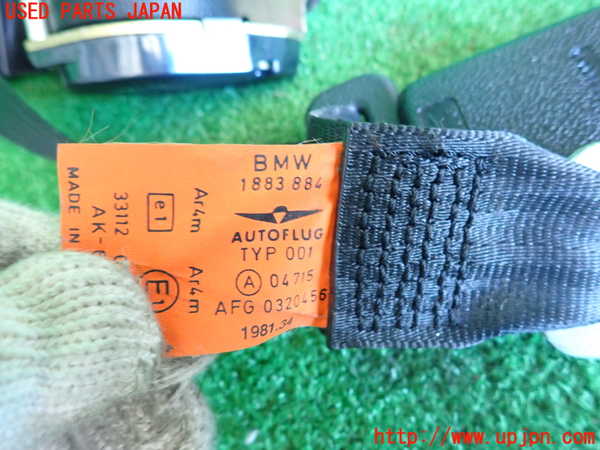 2UPJ-9232597155]BMW 520i (E28)(不明)右2列目シートベルト 中古_2