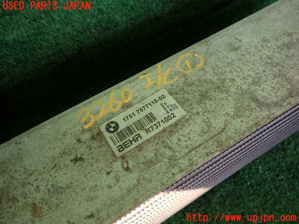 2UPJ-9232602451]BMW アクティブハイブリッド5(AH5)(FZ35)(F10)インタークーラー1 中古_2
